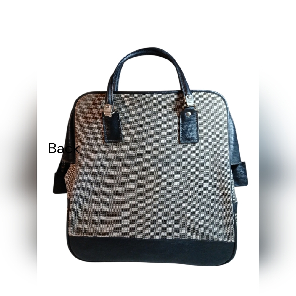 Vintage 60s 70s Luggage Weekender Bag - Picture 3 of 12